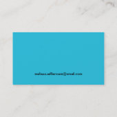 Rote Gumball Maschinen-Visitenkarten Visitenkarte (Rückseite)