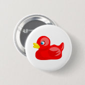 Rote Gummiente Button (Vorne & Hinten)