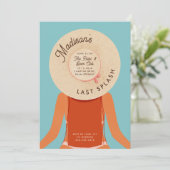 Rote Haare Girls Wochenende Bachelorette Party Einladung (Stehend Vorderseite)