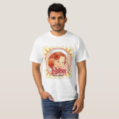 Rote Haare Krankenschwester T-Shirt  (Vorne ganz)