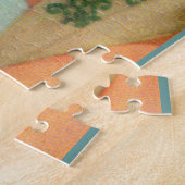 rote Haare, Zitronengelbe Sonnenbrille Puzzle (Seite)
