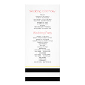 Rote Halloween-Hochzeitsfeier mit Skullen und Stre Werbekarte (Hinten)