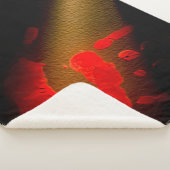 Rote Hand Sherpadecke (3/4)