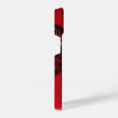 rote Handfläche iPhone Hülle (Rechte Seite)