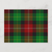 Rote Haustür Änderung der Adresse, die wir verscho Ankündigungspostkarte (Rückseite)