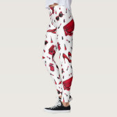 Rote Heelse, Modeaccessoires Muster. Leggings (Links)