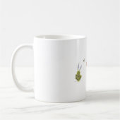 Rote Henne im Garten Kaffeetasse (Links)