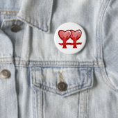 Rote Herzen Button (Beispiel)