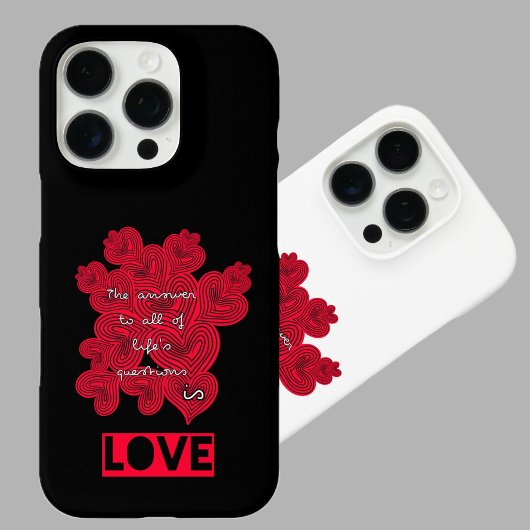 Rote Herzen Case-Mate iPhone Hülle