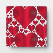 ROTE HERZEN FÜR DEN VALENTINTAG FOTOPLATTE (Vorderseite)