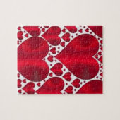 ROTE HERZEN FÜR DEN VALENTINTAG PUZZLE (Horizontal)