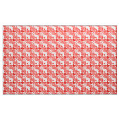 Rote Herzen, Liebe. Stoff (Yard (91,4 cm))
