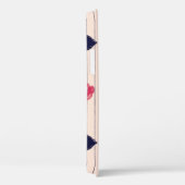 Rote Herzen, Lippen, Gänsehaut. Case-Mate iPhone Hülle (Rückseite / Rechts)