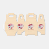 rote Herzen mit weißen Bögen für Hochzeiten gebund Geschenkschachtel (Ungefaltet)