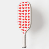 Rote Herzen Pickleball Schläger (Links)