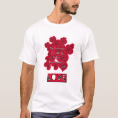 Rote Herzen T-Shirt (Vorderseite)