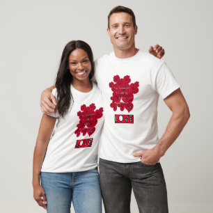 Rote Herzen T-Shirt