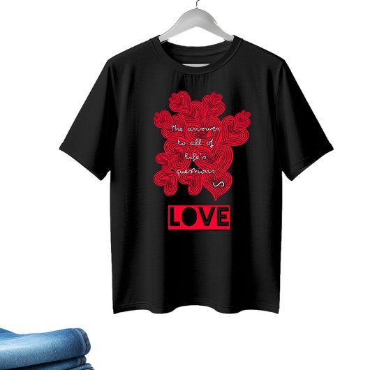 Rote Herzen T-Shirt