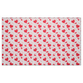 Rote Herzen, Text, "Liebe du" . Stoff (Fat Quarter (45,7 x 55,9 cm))