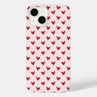 Rote Herzen Valentinstag iPhone / iPad Fall