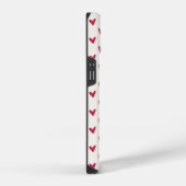 Rote Herzen, Valentinstag iPhone / iPad Fall Hülle (Rechte Seite)