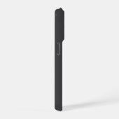 rote Herzform farbenfroher Hintergrund personalisi iPhone Hülle (Rechte Seite)