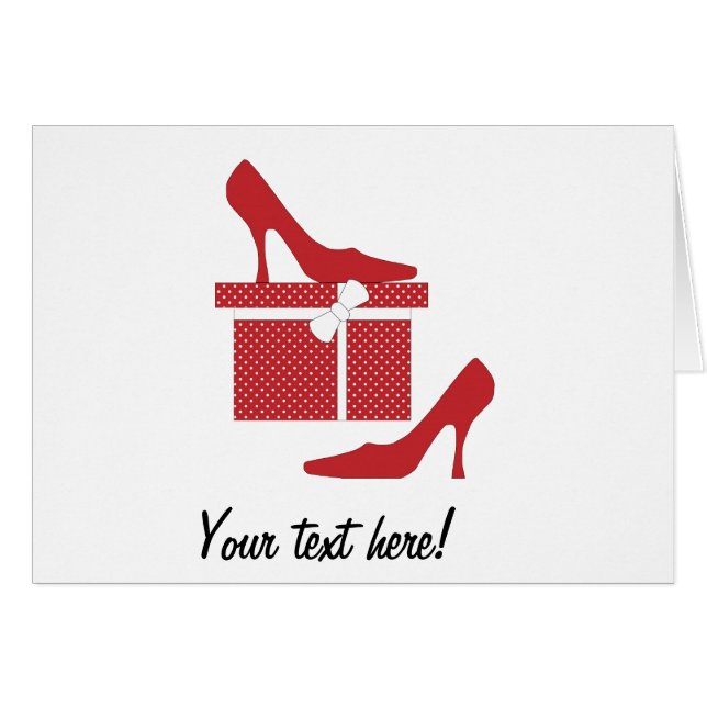 Rote High Heels Schuhe (Vorderseite (Horizontal))