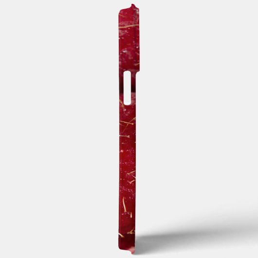 Rote Himbeeren Case-Mate iPhone Hülle (Rückseite / Rechts)