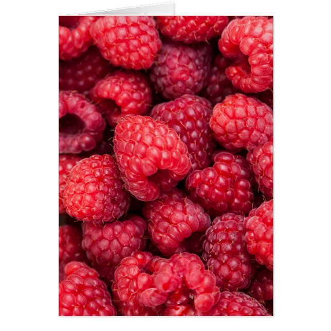 Rote Himbeeren, frisch (Vorne)
