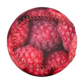 Rote Himbeeren, frisch Baseball (Vorderseite Links)