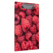 Rote Himbeeren, frisch Klemmbrett (Rechts)