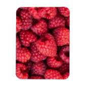 Rote Himbeeren, frisch Magnet (Vertikal)