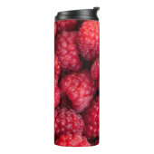 Rote Himbeeren, frisch Thermosbecher (Nach links gedreht)