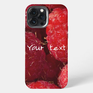 Rote Himbeeren iPhone 13 Pro Max Hülle