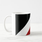 Rote Höchstflaggen-Kaffee-Tasse Kaffeetasse (Links)