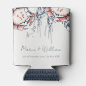 Rote Hochzeit der Marine Dosenkühler (Rückseite)