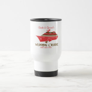 Rote Hochzeit Reisebecher