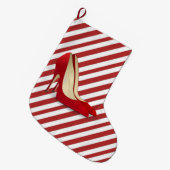 ROTE HÖHLENCHRISTMAS STRUMPF GROßER WEIHNACHTSSTRUMPF (Vorderansicht (hängend))