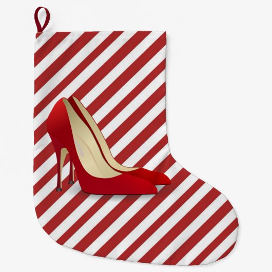 ROTE HÖHLENCHRISTMAS STRUMPF GROßER WEIHNACHTSSTRUMPF (Vorderseite)