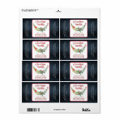 Rote Holiday-Hole-Brunch-Typografie (Vorne)