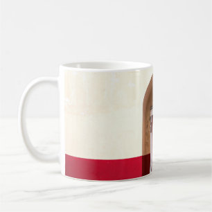 ROTE HOLZTÜR KAFFEETASSE