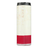 ROTE HOLZTÜR THERMOSBECHER (Rückseite)