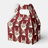 Rote Horns auf Geschenkschachtel (Vorderseite)