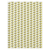 Rote Hummelbiene Honigbiene Tischdecke (Vorderseite)