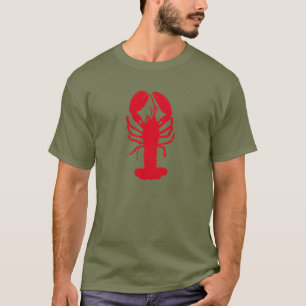 Rote Hummer-Geschichten T-Shirt