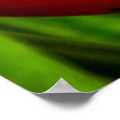 Rote Hummer Klaw Heliconia, Kauai, Hawaii Poster (Ecke)