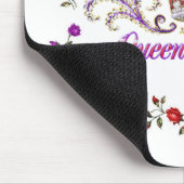 rote Hut-Königin Mutteren-Mausunterlage Mousepad (Ecke)