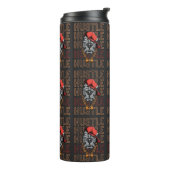 Rote-Hut-Mad-Dog-Hustle Thermosbecher (Nach links gedreht)