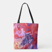 Rote Hut-Tasche Tasche (Rückseite)
