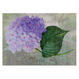 Rote Hydrangee Glas Schneidbrett Schneidebrett